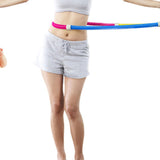 Maxbell Weighted Fitness Hoop PVC Portable Sports Outdoor Foldable Equipment