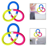 Maxbell Weighted Fitness Hoop PVC Portable Sports Outdoor Foldable Equipment