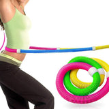 Maxbell Weighted Fitness Hoop PVC Portable Sports Outdoor Foldable Equipment