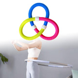 Maxbell Weighted Fitness Hoop PVC Portable Sports Outdoor Foldable Equipment