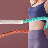 Maxbell Folding Fitness Hula Hoop Versatile Weighted Hula Hoop for Women Indoor Yoga