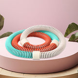 Maxbell Folding Fitness Hula Hoop Versatile Weighted Hula Hoop for Women Indoor Yoga