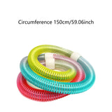 Maxbell Weighted Fitness Hoop PVC Abdomen Fitness Equipment for Gym Men Women Travel