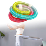 Maxbell Weighted Fitness Hoop PVC Abdomen Fitness Equipment for Gym Men Women Travel