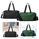 Maxbell Gym Bag Wear Resistant Portable Travel Duffel Bags for Picnic Hiking Clothes Black