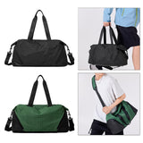 Maxbell Gym Bag Wear Resistant Portable Travel Duffel Bags for Picnic Hiking Clothes Black