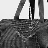 Maxbell Gym Bag Wear Resistant Portable Travel Duffel Bags for Picnic Hiking Clothes Black