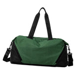 Maxbell Gym Bag Wear Resistant Portable Travel Duffel Bags for Picnic Hiking Clothes Green