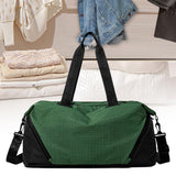 Maxbell Gym Bag Wear Resistant Portable Travel Duffel Bags for Picnic Hiking Clothes Green