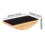 Maxbell Wood Balance Board Non Slip Versatile Wobble Board for Exercise Workout Yoga