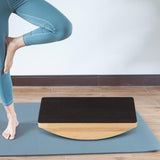 Maxbell Wood Balance Board Non Slip Versatile Wobble Board for Exercise Workout Yoga