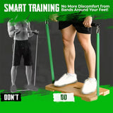 Maxbell Wooden Fitness Board Rectangle Exercise Board for Full Body Workout Home Gym