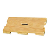 Maxbell Wooden Fitness Board Rectangle Exercise Board for Full Body Workout Home Gym