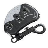 Maxbell Golf Stroke Counter Mini Golf Score Counter for Competition Golf Accessories Black Gray