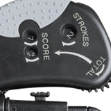 Maxbell Golf Stroke Counter Mini Golf Score Counter for Competition Golf Accessories Black Gray