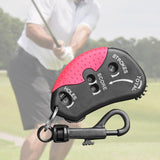 Maxbell Golf Stroke Counter Mini Golf Score Counter for Competition Golf Accessories Black Red