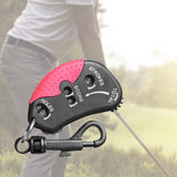 Maxbell Golf Stroke Counter Mini Golf Score Counter for Competition Golf Accessories Black Red