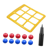 Maxbell Tic TAC Toe Game Pool Toy Gifts Pool Toys Games Set for Games Teens Training