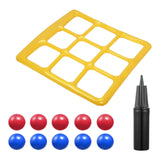 Maxbell Tic TAC Toe Game Pool Toy Gifts Pool Toys Games Set for Games Teens Training