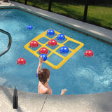 Maxbell Tic TAC Toe Game Pool Toy Gifts Pool Toys Games Set for Games Teens Training