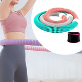 Maxbell Flexible Foldable Spring Fitness Hoop Shatterproof Sturdy Exercise Equipment