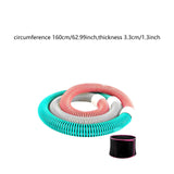 Maxbell Flexible Foldable Spring Fitness Hoop Shatterproof Sturdy Exercise Equipment