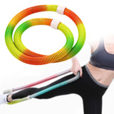 Maxbell Weighted Fitness Hoop Soft Spring Hoop Waist Friendly Design for Kids Adults 1.25kg