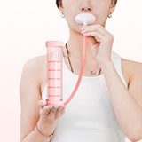 Maxbell Breathing Exercise Device Compact Easy to Use Lightweight Breathing Dumbbell Pink