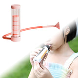 Maxbell Breathing Exercise Device Compact Easy to Use Lightweight Breathing Dumbbell Pink