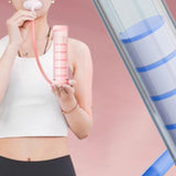 Maxbell Breathing Exercise Device Compact Easy to Use Lightweight Breathing Dumbbell Pink