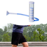 Maxbell Breathing Exercise Device Compact Easy to Use Lightweight Breathing Dumbbell Blue