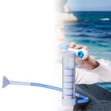 Maxbell Breathing Exercise Device Compact Easy to Use Lightweight Breathing Dumbbell Blue