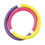 Maxbell Weighted Fitness Hoop Outdoor Entertainment Portable PVC Spring Hoop for Gym