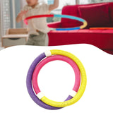 Maxbell Weighted Fitness Hoop Outdoor Entertainment Portable PVC Spring Hoop for Gym