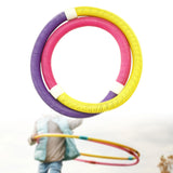 Maxbell Weighted Fitness Hoop Outdoor Entertainment Portable PVC Spring Hoop for Gym