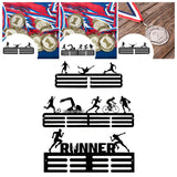Maxbell Medal Hanger for Sports Race Runner Gymnastics Plaques Awards Ribbon Display 30x11.9cm