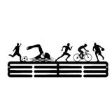 Maxbell Medal Hanger for Sports Race Runner Gymnastics Plaques Awards Ribbon Display 40x15cm