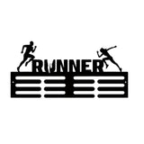 Maxbell Medal Hanger for Sports Race Runner Gymnastics Plaques Awards Ribbon Display 40x19.5cm