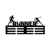 Maxbell Medal Hanger for Sports Race Runner Gymnastics Plaques Awards Ribbon Display 40x19.5cm