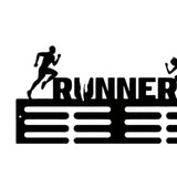 Maxbell Medal Hanger for Sports Race Runner Gymnastics Plaques Awards Ribbon Display 40x19.5cm