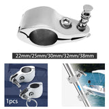 Maxbell Top Hinged Jaw Slide Practical Accessory 316 Stainless Steel Marine Fittings 22mm