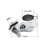 Maxbell Top Hinged Jaw Slide Practical Accessory 316 Stainless Steel Marine Fittings 30mm