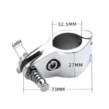 Maxbell Top Hinged Jaw Slide Practical Accessory 316 Stainless Steel Marine Fittings 32mm