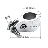 Maxbell Top Hinged Jaw Slide Practical Accessory 316 Stainless Steel Marine Fittings 38mm