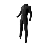 Maxbell Thermal Underwear Comfortable with Foot Strap Keep Warm Front Zip Base Layer XXL
