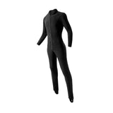 Maxbell Thermal Underwear Comfortable with Foot Strap Keep Warm Front Zip Base Layer XXL