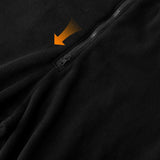Maxbell Thermal Underwear Comfortable with Foot Strap Keep Warm Front Zip Base Layer XXL