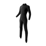 Maxbell Thermal Underwear Comfortable with Foot Strap Keep Warm Front Zip Base Layer XXXL