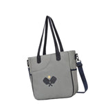 Maxbell Pickleball Tote Bag Outdoor Sports Bag Multifunction Table Tennis Bag Gray