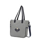 Maxbell Pickleball Tote Bag Outdoor Sports Bag Multifunction Table Tennis Bag Gray